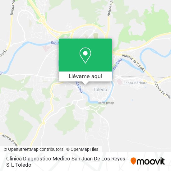 Mapa Clinica Diagnostico Medico San Juan De Los Reyes S.l.