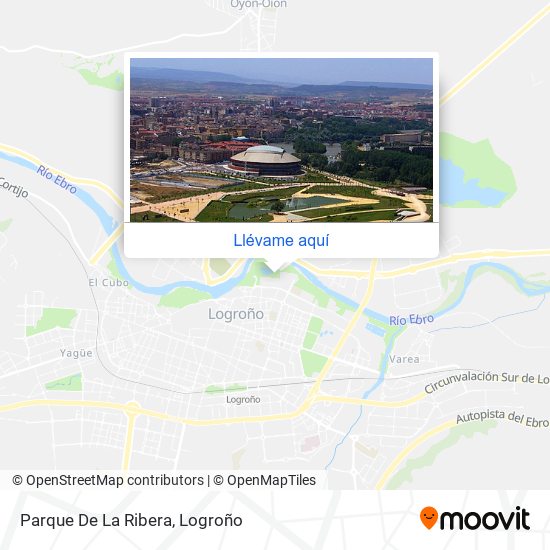 Mapa Parque De La Ribera