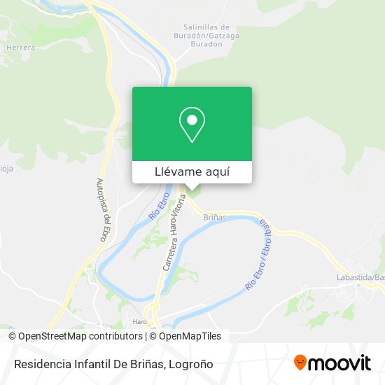 Mapa Residencia Infantil De Briñas