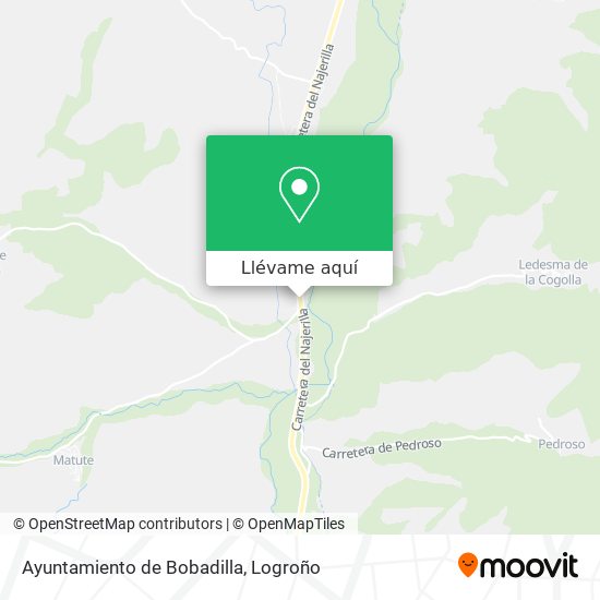 Mapa Ayuntamiento de Bobadilla