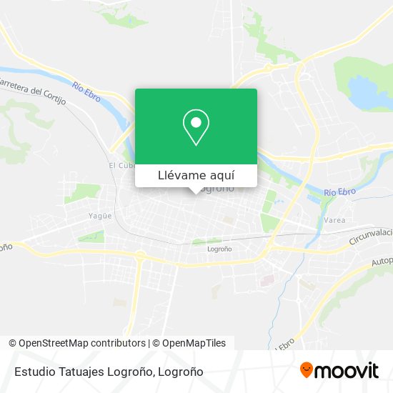 Mapa Estudio Tatuajes Logroño