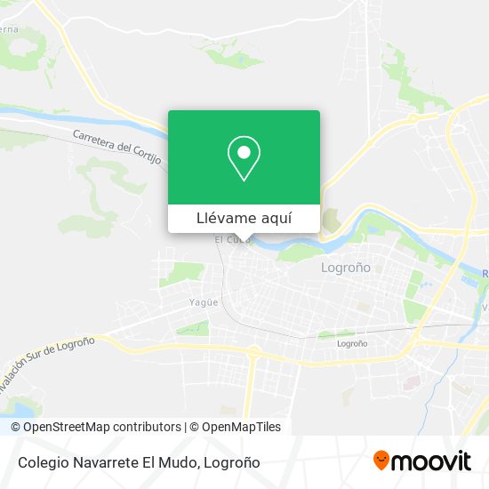 Mapa Colegio Navarrete El Mudo