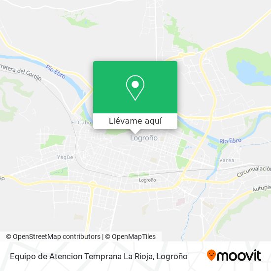 Mapa Equipo de Atencion Temprana La Rioja