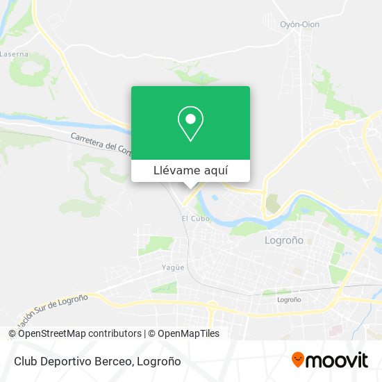 Mapa Club Deportivo Berceo