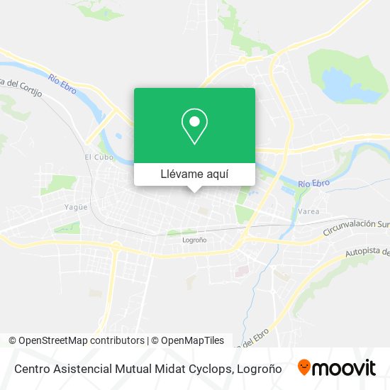 Mapa Centro Asistencial Mutual Midat Cyclops