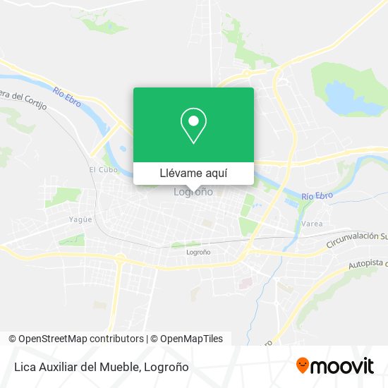 Mapa Lica Auxiliar del Mueble