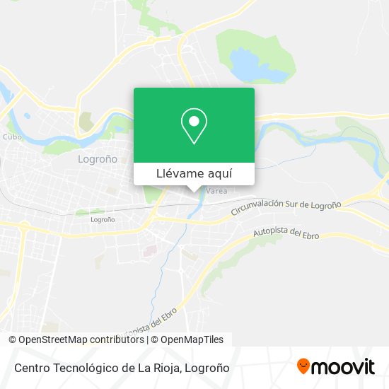 Mapa Centro Tecnológico de La Rioja