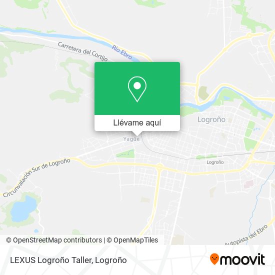 Mapa LEXUS Logroño Taller