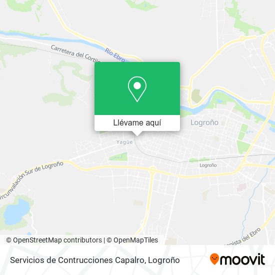 Mapa Servicios de Contrucciones Capalro