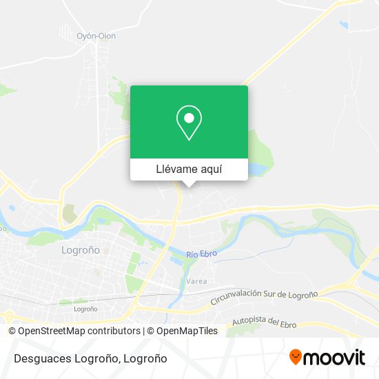 Mapa Desguaces Logroño