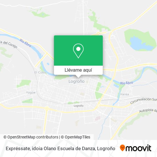 Mapa Expréssate, idoia Olano Escuela de Danza