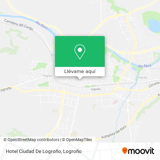 Mapa Hotel Ciudad De Logroño