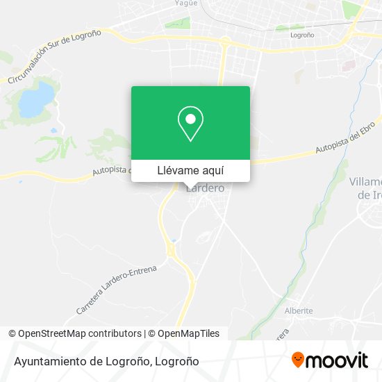 Mapa Ayuntamiento de Logroño