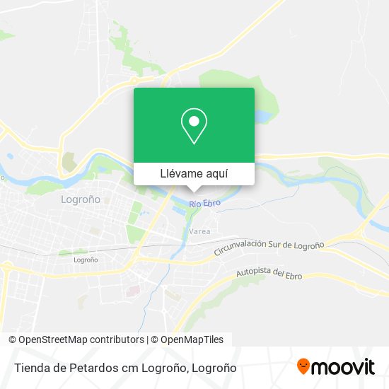 Mapa Tienda de Petardos cm Logroño