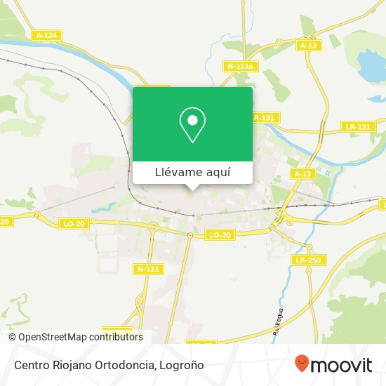 Mapa Centro Riojano Ortodoncia