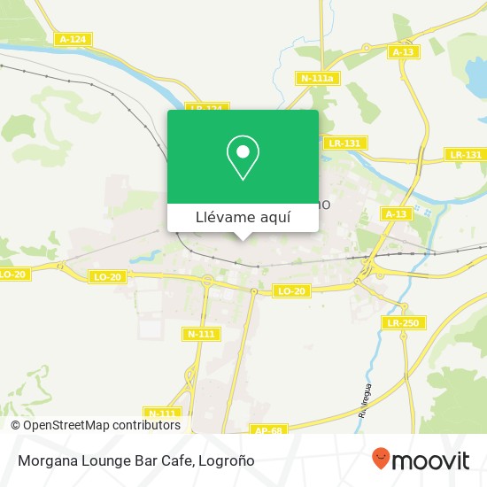 Mapa Morgana Lounge Bar Cafe