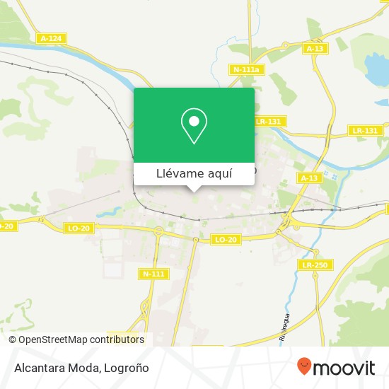 Mapa Alcantara Moda, Avenida República Argentina, 21 26002 Logroño