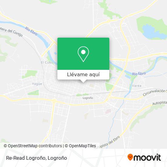 Mapa Re-Read Logroño