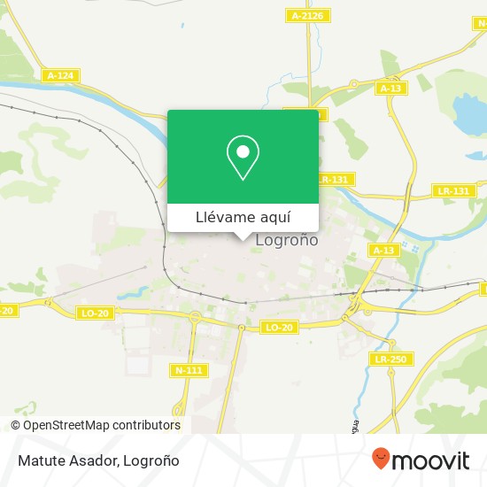 Mapa Matute Asador, Calle Laurel, 6 26001 Logroño