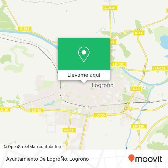 Mapa Ayuntamiento De LogroÑo