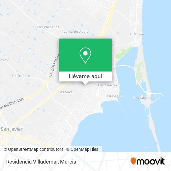 Mapa Residencia Villademar