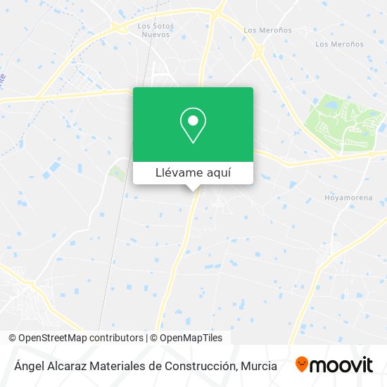 Mapa Ángel Alcaraz Materiales de Construcción