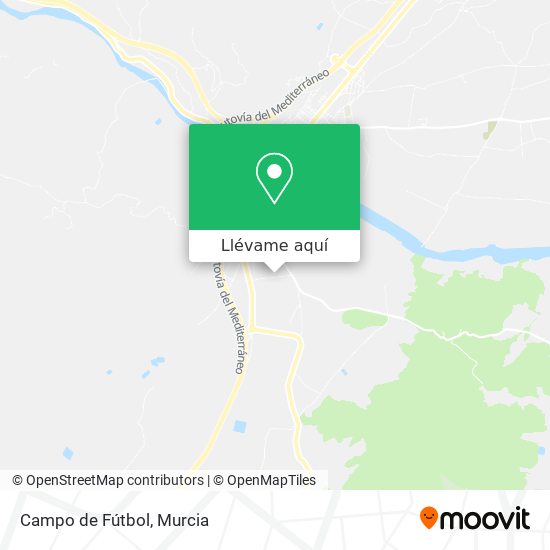 Mapa Campo de Fútbol