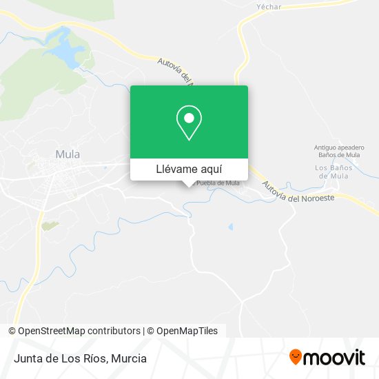 Mapa Junta de Los Ríos