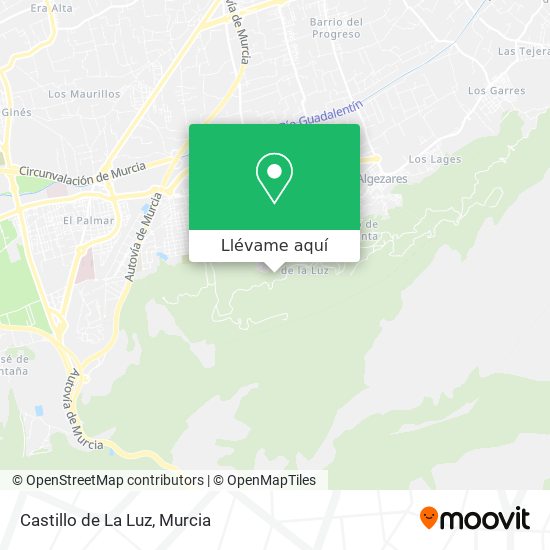 Mapa Castillo de La Luz