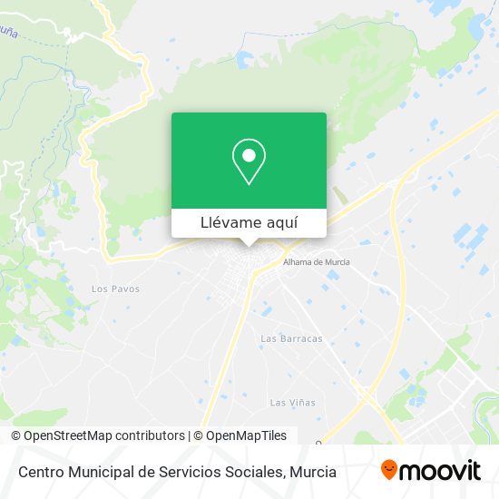Mapa Centro Municipal de Servicios Sociales