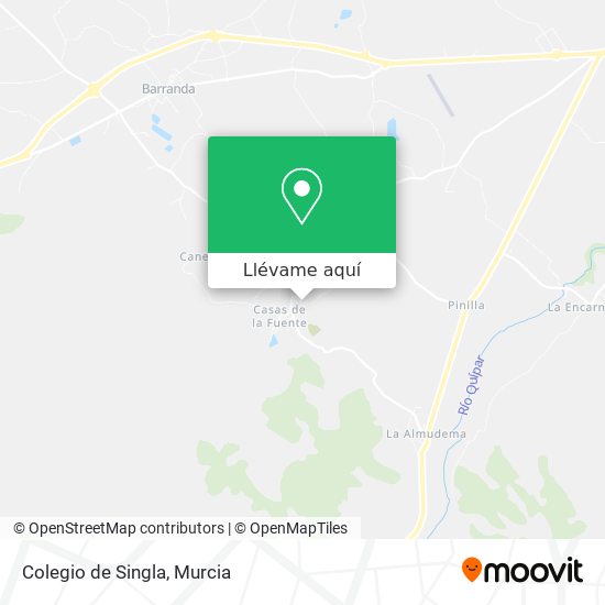 Mapa Colegio de Singla