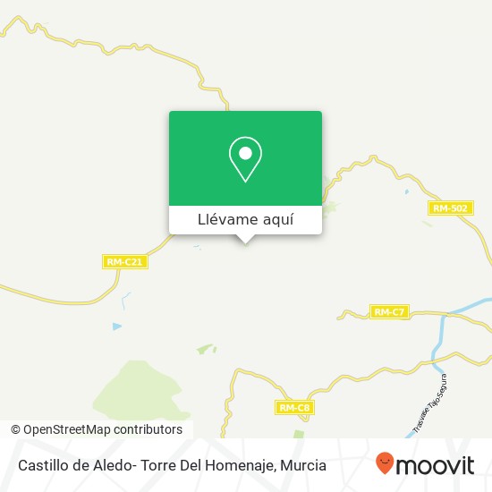 Mapa Castillo de Aledo- Torre Del Homenaje