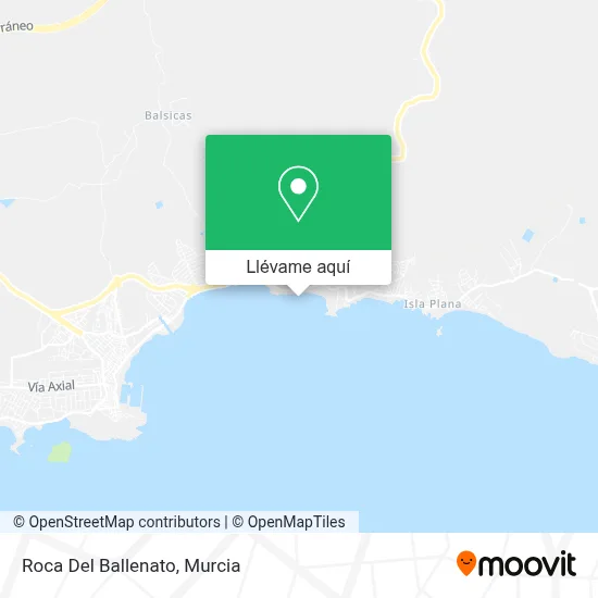 Mapa Roca Del Ballenato