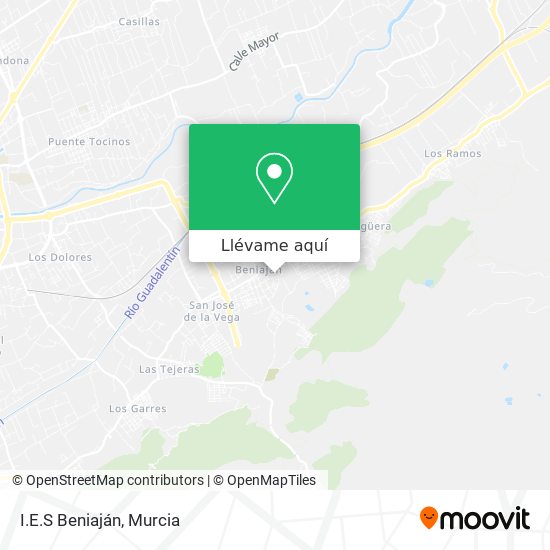 Mapa I.E.S Beniaján