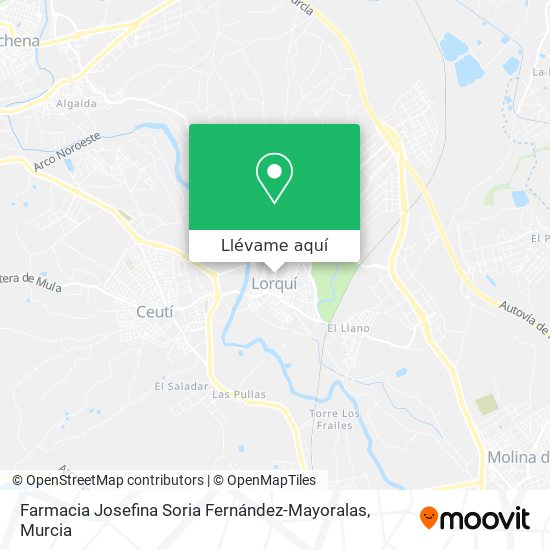 Mapa Farmacia Josefina Soria Fernández-Mayoralas