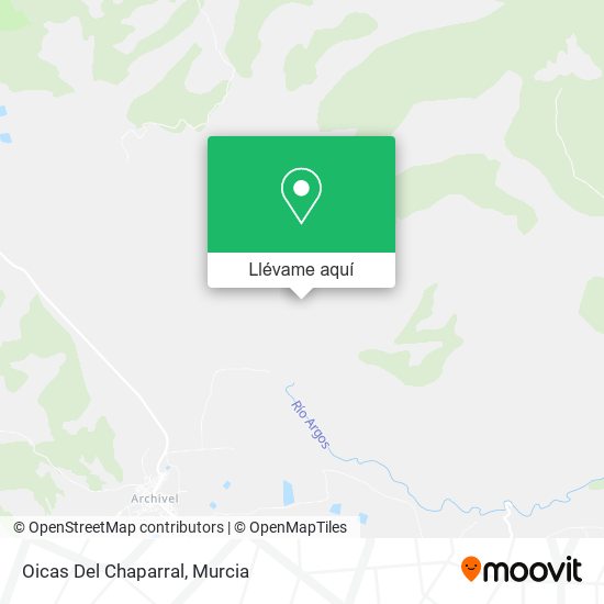 Mapa Oicas Del Chaparral