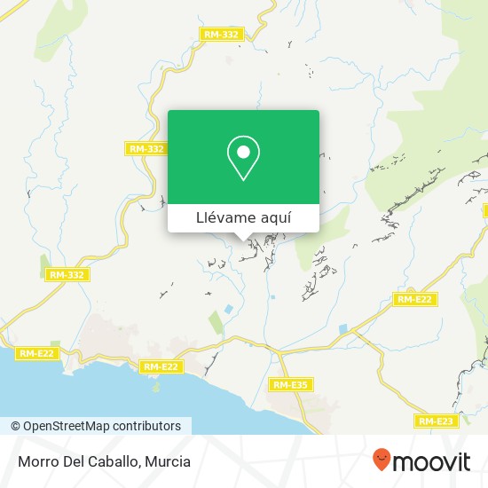 Mapa Morro Del Caballo