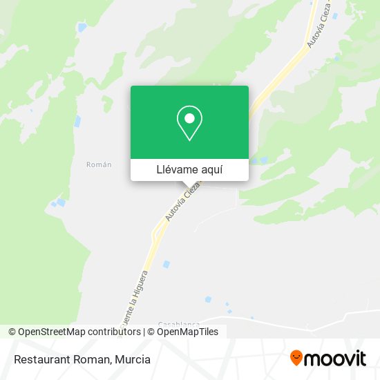 Mapa Restaurant Roman
