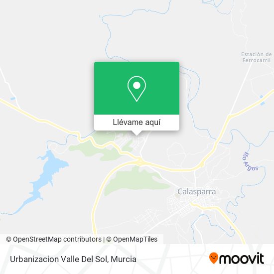 Mapa Urbanizacion Valle Del Sol