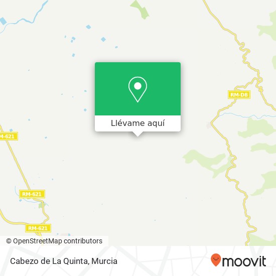 Mapa Cabezo de La Quinta