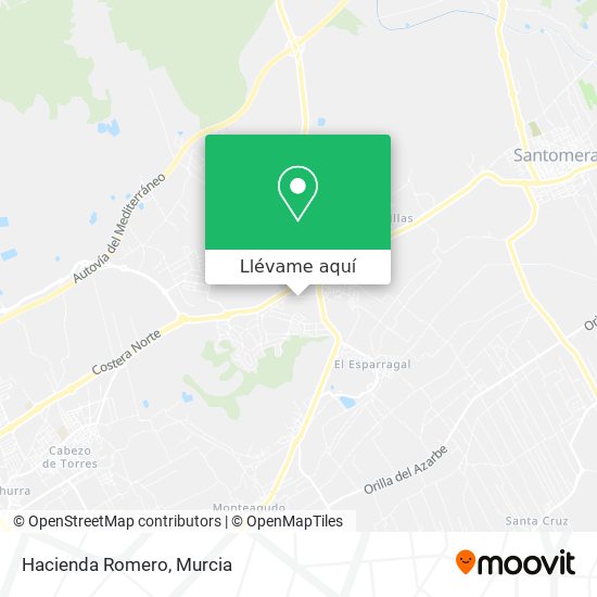 Mapa Hacienda Romero