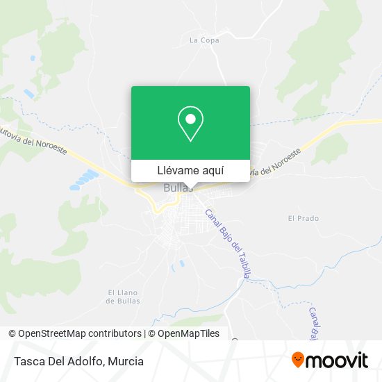 Mapa Tasca Del Adolfo