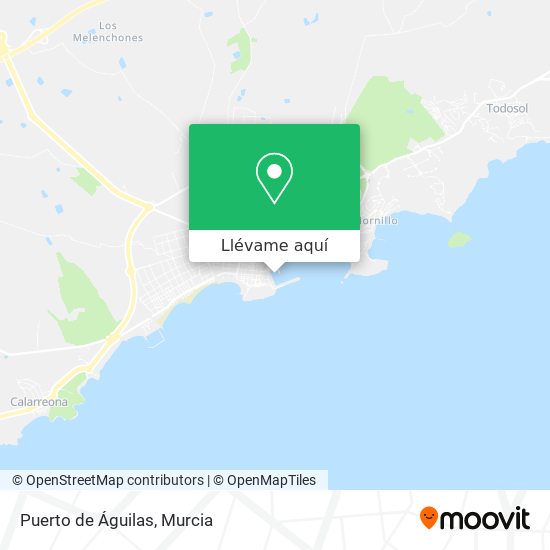 Mapa Puerto de Águilas