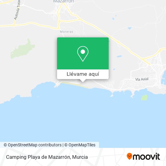 Novedad montón Parcial Cómo llegar a Camping Playa de Mazarrón en Autobús?