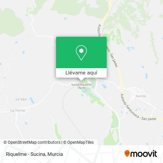 Mapa Riquelme - Sucina