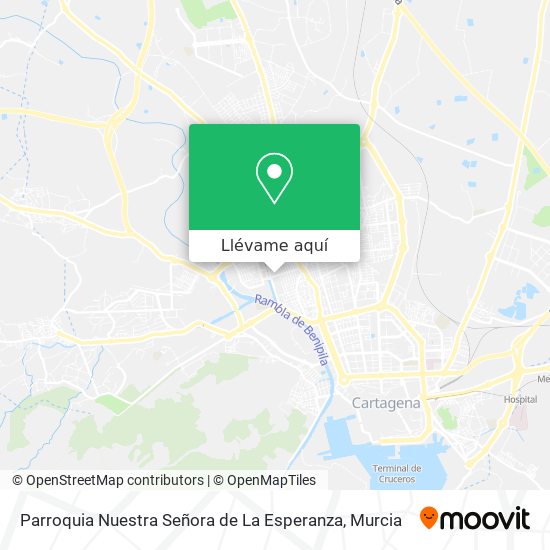 Mapa Parroquia Nuestra Señora de La Esperanza
