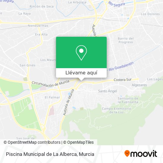 Mapa Piscina Municipal de La Alberca