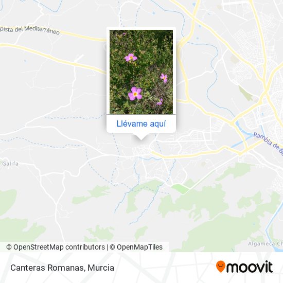 Mapa Canteras Romanas