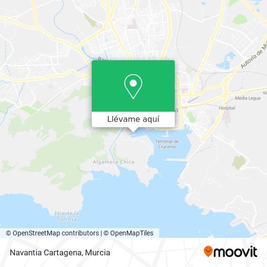Mapa Navantia Cartagena