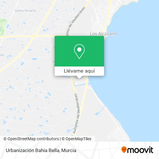 Mapa Urbanización Bahía Bella